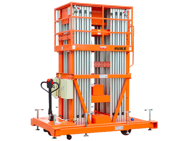 六桅柱铝合金高空作业平台