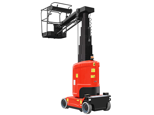 重庆某电缆电线公司订购的厂区维修高空平台车